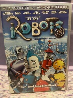 Robots Kids Movie DVD - Blue Cover - Unbranded